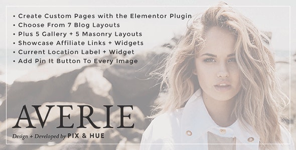 Averie – A Blog & Shop Theme