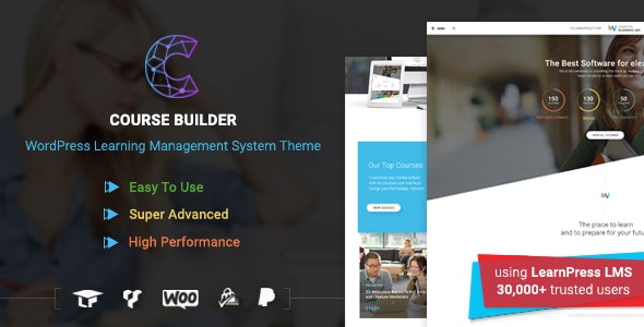 LMS WordPress Theme for Online Courses, Schools & Education | Course Builder LMS