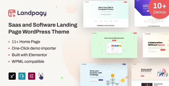 Landpagy – Multipurpose Landing page WordPress Theme