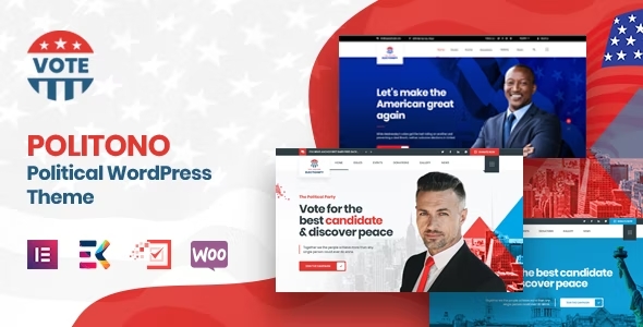 Politono – Political Election Campaign WordPress Theme – Caleg Theme