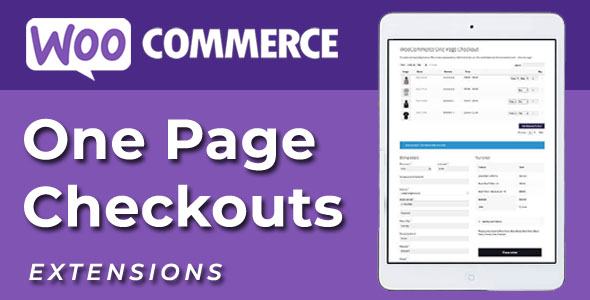 Woocommerce One Page Checkout Plugin