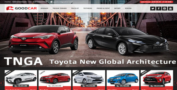Website Sales Dealer Mobil – Dealer Motor Siap Pakai – GoodCar