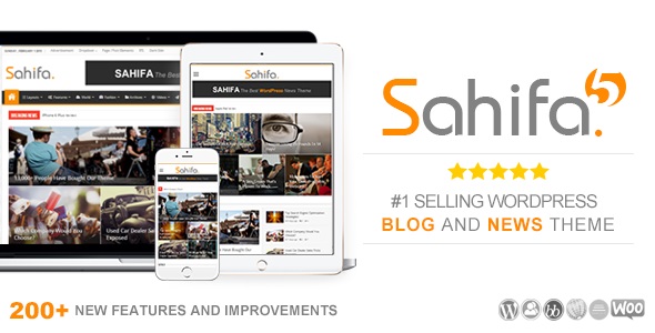 Sahifa – Responsive WordPress News – Magazine – Blog Theme
