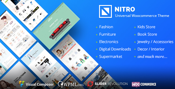 Nitro – Universal WooCommerce Theme from ecommerce experts
